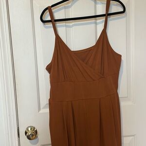 Orange-brown jumpsuit